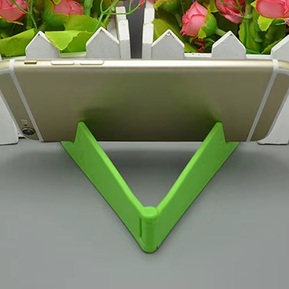 New  V Shape Foldable Mobile Cell Phone Stand Holder Adjustable Support Phone Holder for Smartphone Tablet Mount